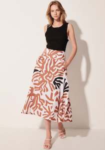 Clothing: Coral Skirt