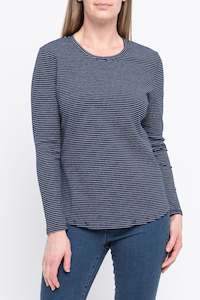 Crew Stripe Rib Top