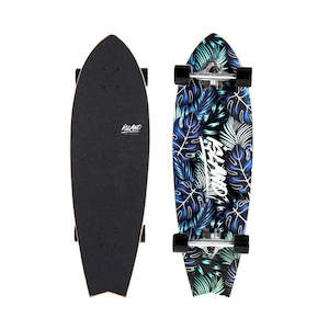 32" Fish Tail Cruiser - Blue Tropical