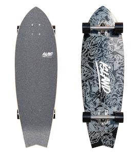 32" Fish Tail Cruiser - Black