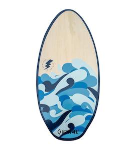 BOM BORA - WOODEN SKIMBOARD 41"