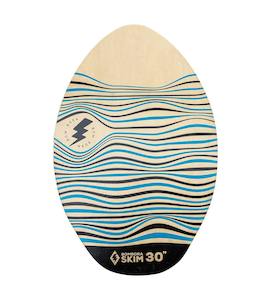 BOM BORA - WOODEN SKIMBOARD 30"