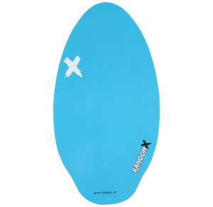 Random X - Wooden Skimboard Blue 37"