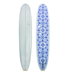 Vintage Log Longboard - Blue