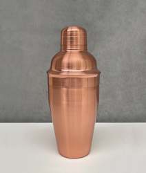 Rose Gold Cocktail Shaker