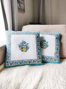 Block Printed Cotton Cushion Covers