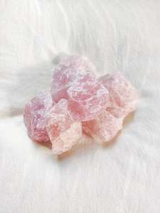 Beauty Wellness: Large Rose Quartz Rough Pieces