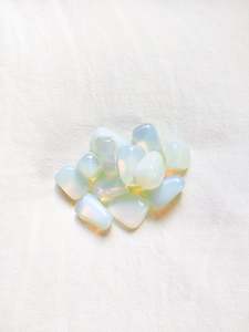 Opalite stone tumbles