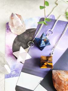 Beauty Wellness: Merkaba Crystal Pendulums