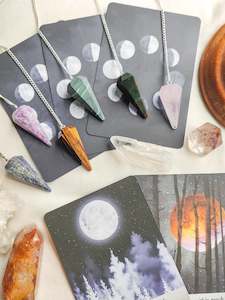 Beauty Wellness: Crystal Pendulums