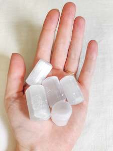 Crystals: Selenite Tumbled Crystals