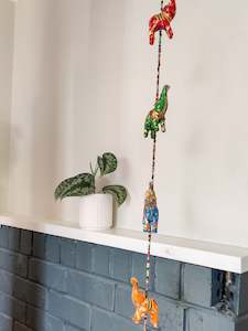 Coloured Elephant String Mobile