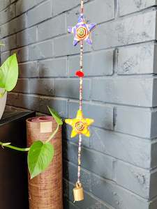 Coloured Stars String Mobile