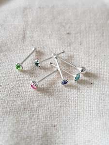 Nose Studs: Silver Nose Stud - Ball