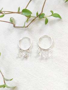 Mini Star Hoop Earrings