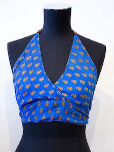 Silk Sari Reversible Top - Thin Strap #2