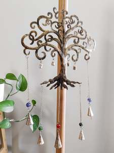 Mobiles: Large Brass Tree of Life Mobile