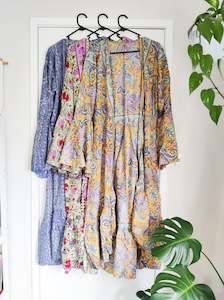 Silk Frill Kimono