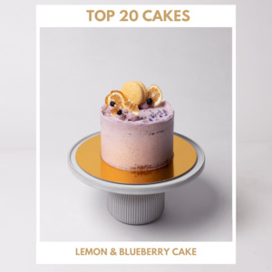 [TOMORROW] Lemon & Blueberry Cake