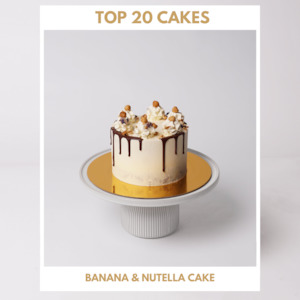 [TOMORROW] Banana & Nutella Cake