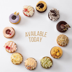 [today] Assorted Flavours Cupcakes Set