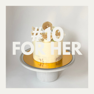 [FOR HER TODAY] Lemon & Elderflower Cake