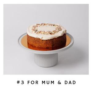 [FOR PARENTS TOMORROW] Carrot Cake (GF)