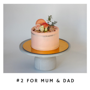 Bakery (with on-site baking): [FOR PARENTS TODAY] Pistachio & Rose Cake