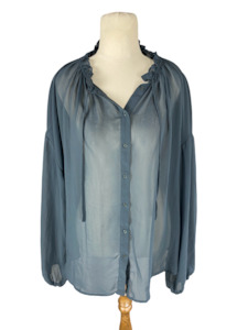 Long sleeve blouse: Moochi slumber shirt | size 14