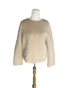 favourite: SEED Fluffy Alpaca Blend Knit | size 12 RRP $219