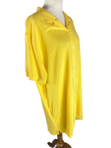 Huffer yellow shirt dress | size 10