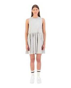 Huffer sleeveless cotton smock dress | size 12