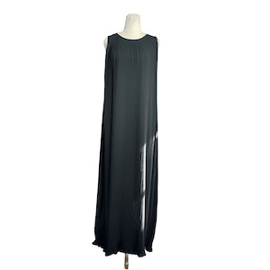 Trelise Cooper black pleated smock dress | size 8