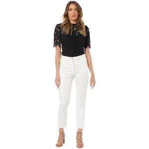 Camilla and Marc Margot Cropped Straight Leg Jeans | size 6 rrp $359