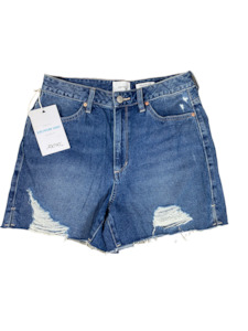 Shorts: BNWL - Riders Girlfriend Short in slacker blue  | size 9 RRP $99.99