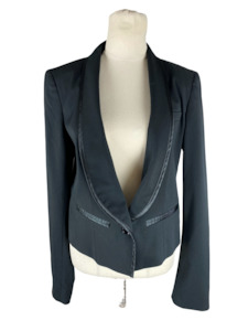 Armani Exchange black blazer | size 8-10