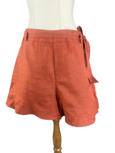 Shorts: Witchery 100% linen shorts | size 12