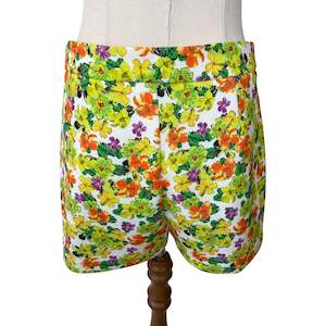 Shorts: Zara floral high waist shorts | size small