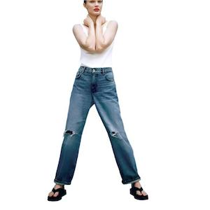 Jeans: BNWL - ZARA the new daddy in devon blue jeans | size 12 RRP $75.90