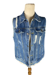 Jackets Coats: Alin & More denim vest | size 8 to 10