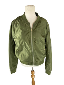 Jackets Coats: Dotti olive lightweight jacket | size 12