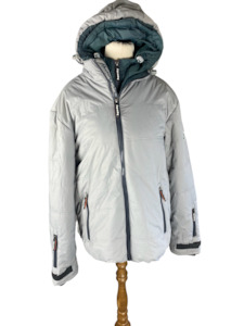 Coats: Superdry Snow Japan jacket | size large 8-10