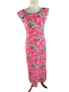 Charlo pink floral maxi dress | size 6