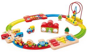 Hape Rainbow Puzzle Railway