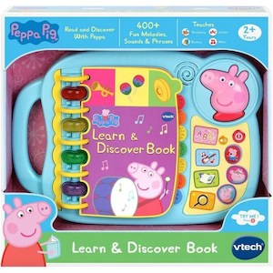 Toy: VTech Peppa Pig Learn and Discovery Book