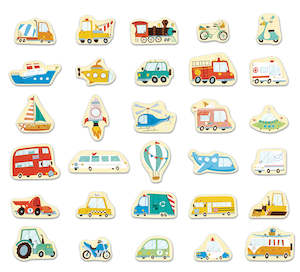 HAPE Magnetic Vehicles 30pc