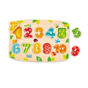 Toy: Hape Number Peg Puzzle