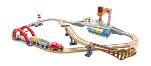 Hape Sea & Rail Cargo Transportation Set