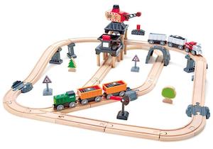 Toy: Hape Mining Loader Set