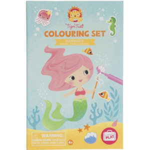 Tiger Tribe Colouring Set - Mermaids